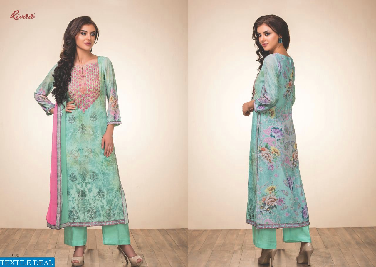 Rivaa Shabnam-11 Wholesale Casual Ethnic Suits